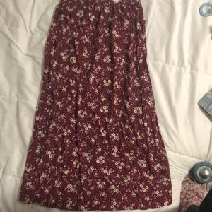 Old Navy Maternity Midi Skirt